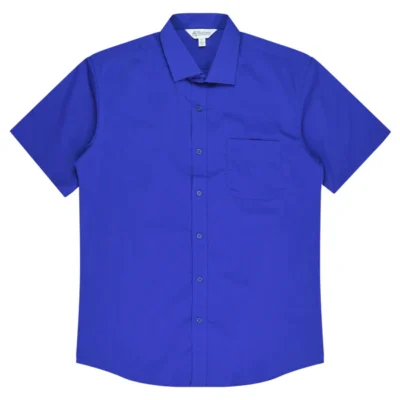 MOSMAN MENS SHIRT SHORT SLEEVE - 1903S 18 MOSMAN MENS SHIRT SHORT SLEEVE - 1903S - Image 8