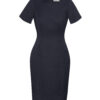 Womens Cool Stretch Short Sleeve Shift Dress