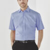 Mens Hudson Short Sleeve Shirt 1 40322 Talent PatriotBlue 01 2e5AOSz 9