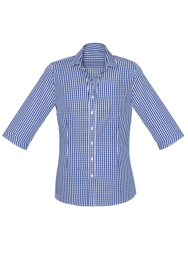 Womens Springfield 3/4 Sleeve Shirt 4 Womens Springfield 3/4 Sleeve Shirt - Image 2