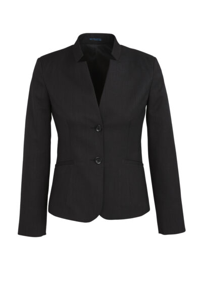 Womens Cool Stretch Short Jacket with Reverse Lapel 8 Womens Cool Stretch Short Jacket with Reverse Lapel - Image 3