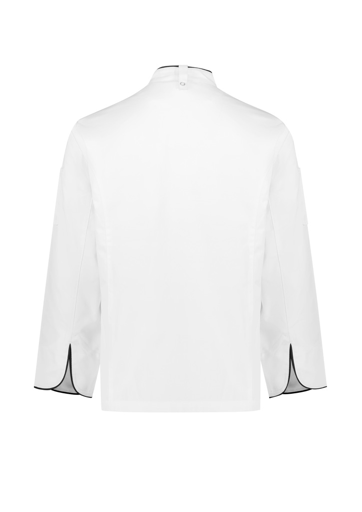 Mens Al Dente Long Sleeve Chef Jacket 5 Mens Al Dente Long Sleeve Chef Jacket - Image 3