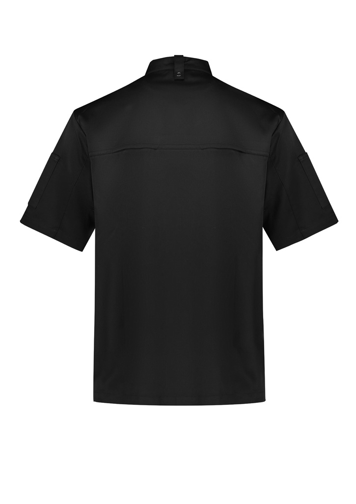 Mens Zest Short Sleeve Chef Jacket 7 Mens Zest Short Sleeve Chef Jacket - Image 5
