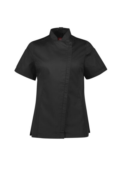 Womens Alfresco Short Sleeve Chef Jacket 12 Womens Alfresco Short Sleeve Chef Jacket - Image 4
