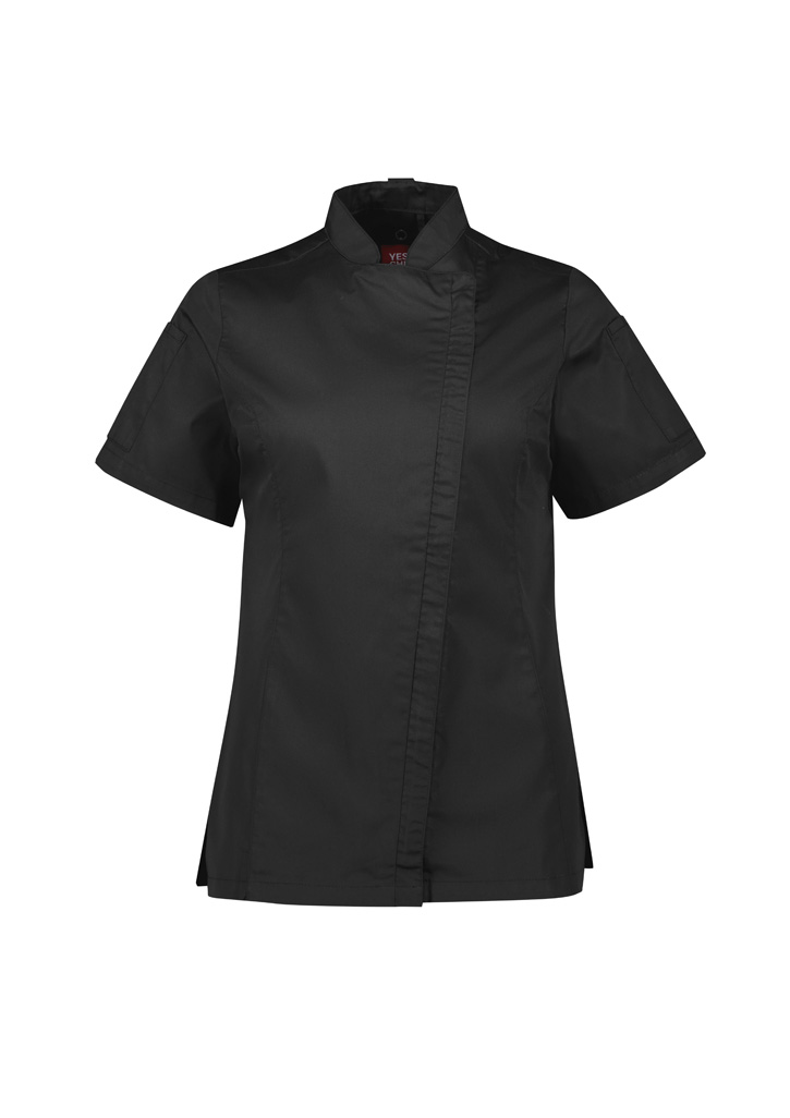 Womens Alfresco Short Sleeve Chef Jacket 6 Womens Alfresco Short Sleeve Chef Jacket - Image 4