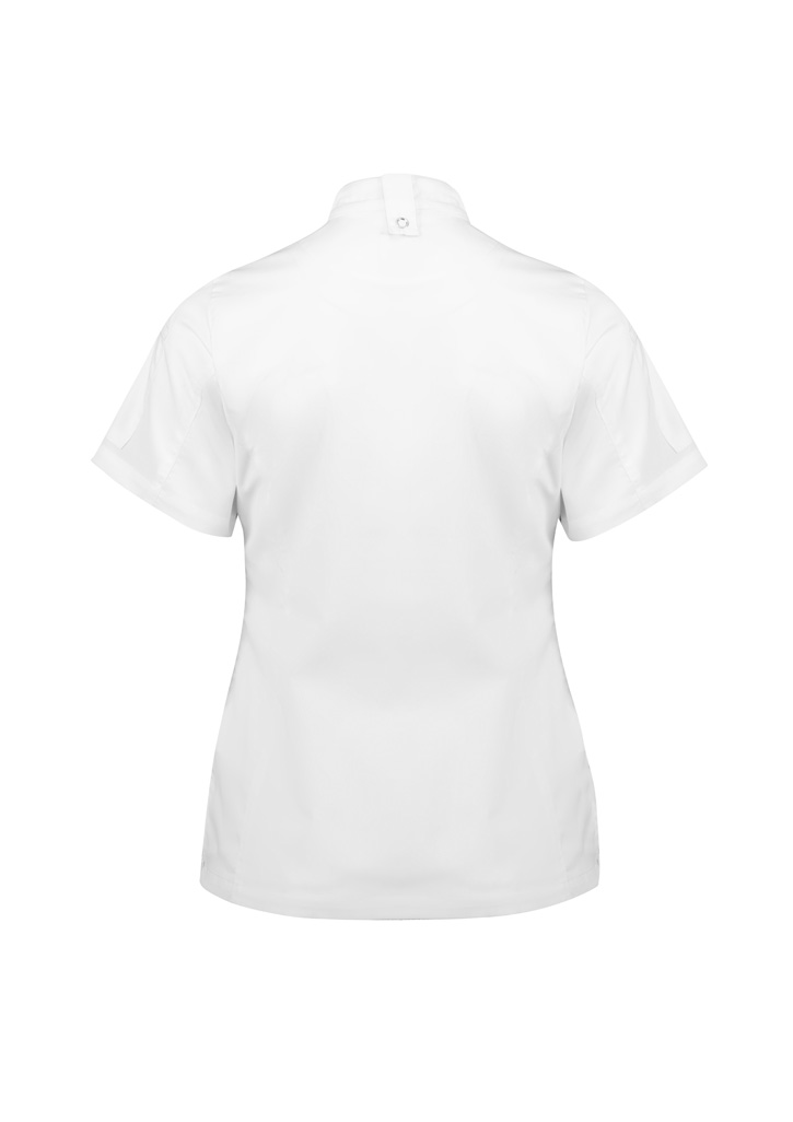 Womens Alfresco Short Sleeve Chef Jacket 4 Womens Alfresco Short Sleeve Chef Jacket - Image 2