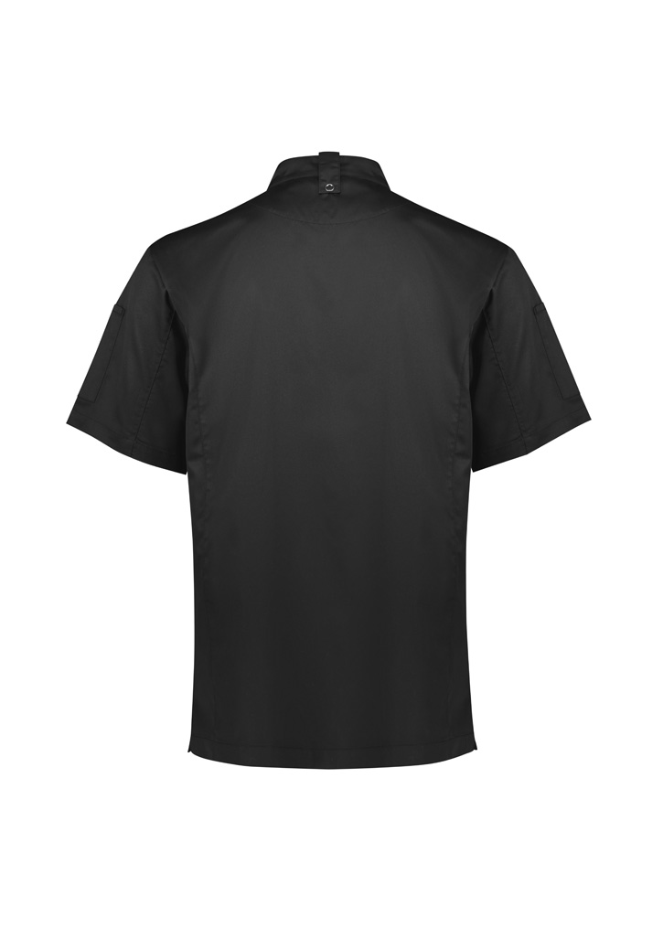 Mens Alfresco Short Sleeve Chef Jacket 7 Mens Alfresco Short Sleeve Chef Jacket - Image 5