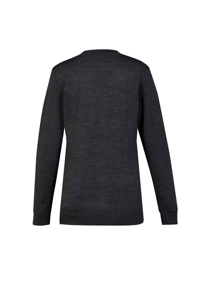 Womens Button Front Knit Cardigan 7 Womens Button Front Knit Cardigan - Image 5