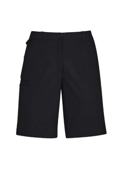 Womens Comfort Waist Cargo Short 8 Womens Comfort Waist Cargo Short - Image 3