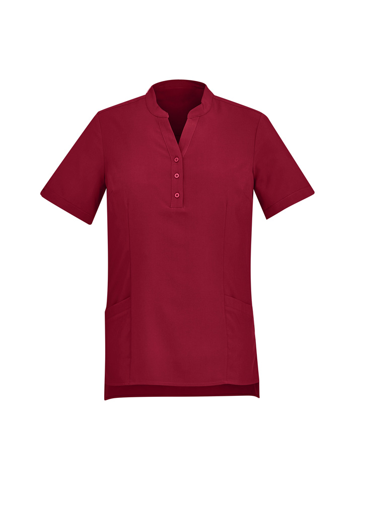 Womens Florence Plain Tunic 3 Womens Florence Plain Tunic - Image 2
