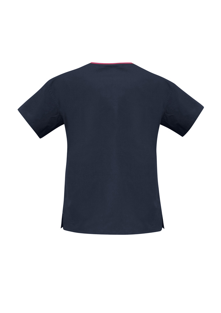 Womens Contrast Scrub Top 13 Womens Contrast Scrub Top - Image 11
