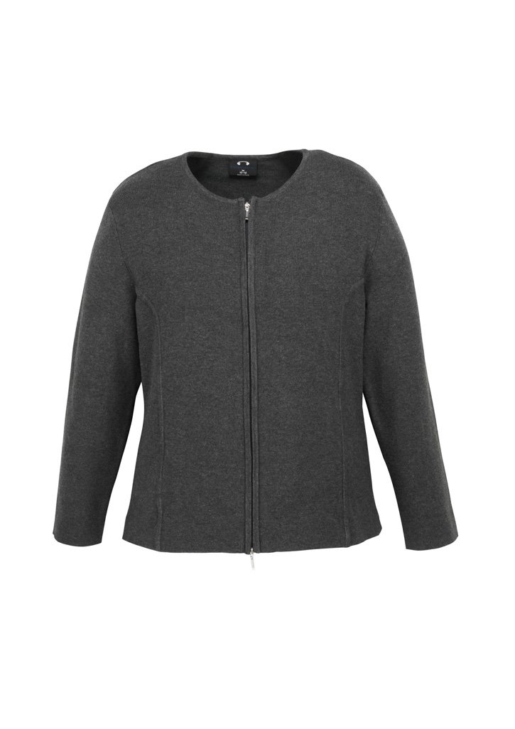 Womens 2-Way Zip Cardigan 8 Womens 2-Way Zip Cardigan - Image 6