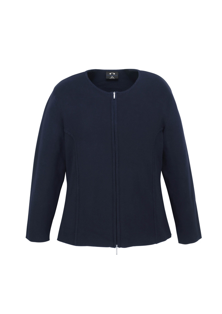 Womens 2-Way Zip Cardigan 3 Womens 2-Way Zip Cardigan
