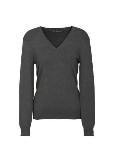 Womens V-Neck Knit Pullover 14 Womens V-Neck Knit Pullover - Image 6