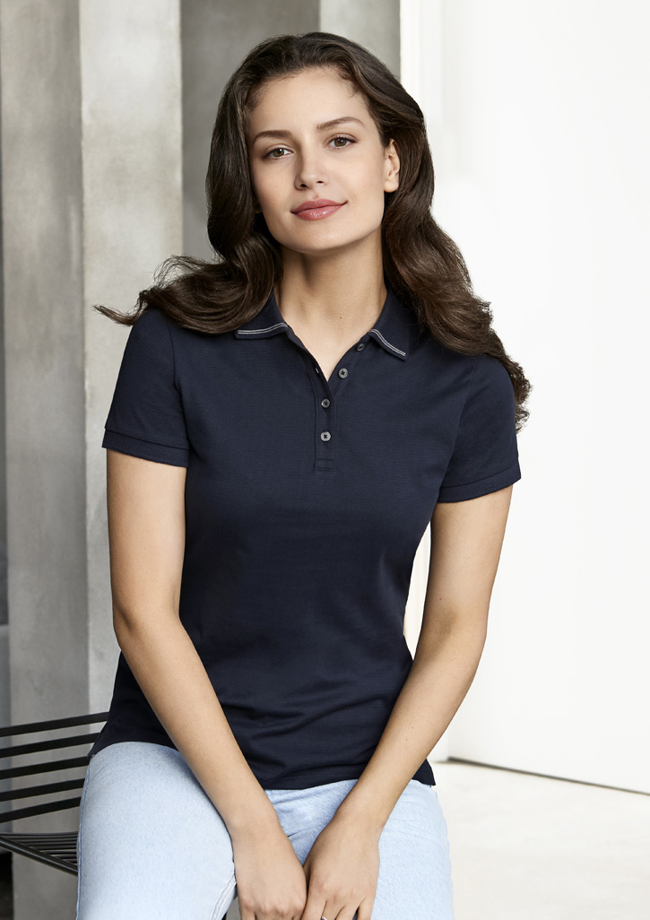 Womens Aston Short Sleeve Polo 3 Womens Aston Short Sleeve Polo