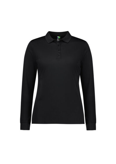 Womens Action Long Sleeve Polo 16 Womens Action Long Sleeve Polo - Image 5