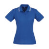 Womens Cambridge Short Sleeve Polo 2 P227LS bProduct Royal White White 01 zDZzkbl 9