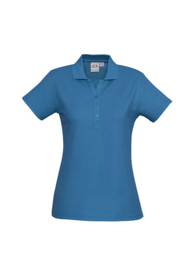 Womens Crew Short Sleeve Polo - Image 24
