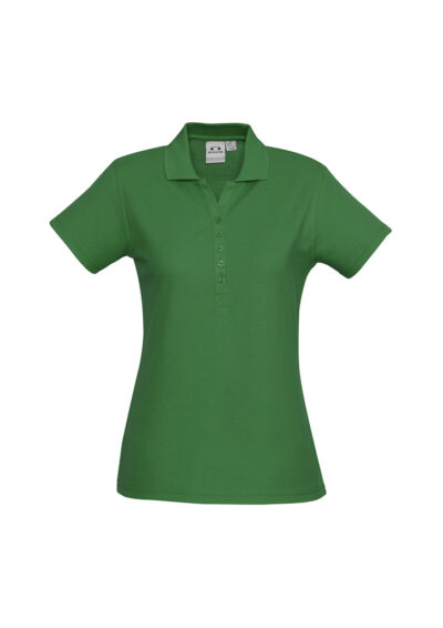 Womens Crew Short Sleeve Polo - Image 3