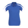 Womens Talon Short Sleeve Polo 2 P401LS bProduct Royal White 01 E4VsZI3 9
