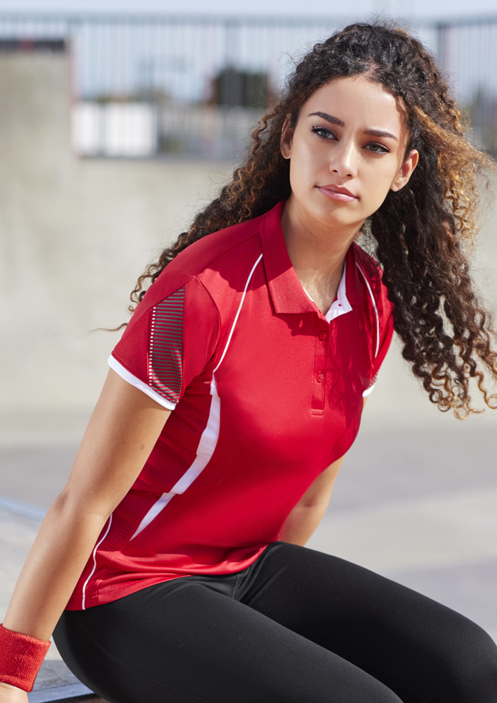 Womens Razor Short Sleeve Polo 29 Womens Razor Short Sleeve Polo - Image 27