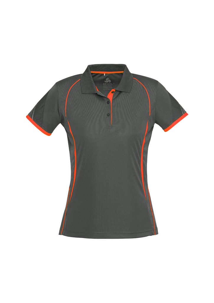 Womens Razor Short Sleeve Polo 3 Womens Razor Short Sleeve Polo