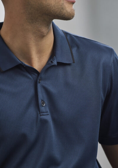 Mens Echo Short Sleeve Polo - Image 5