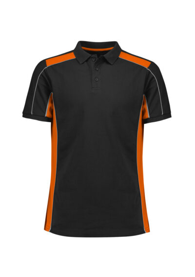 Unisex Grid Short Sleeve Polo - Image 5