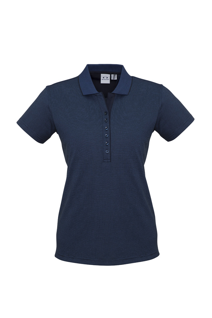 Womens Shadow Short Sleeve Polo 3 Womens Shadow Short Sleeve Polo