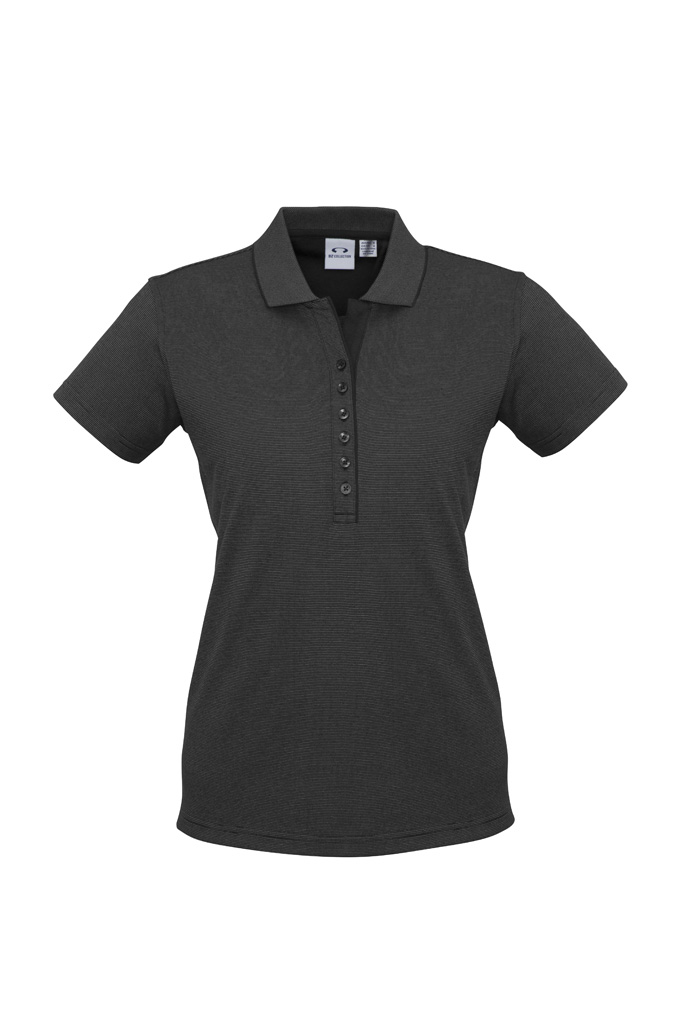 Womens Shadow Short Sleeve Polo 5 Womens Shadow Short Sleeve Polo - Image 3