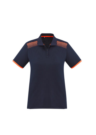 Womens Galaxy Short Sleeve Polo - Image 10