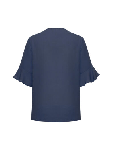 Womens Aria Fluted Sleeve Blouse 15 Womens Aria Fluted Sleeve Blouse - Image 7