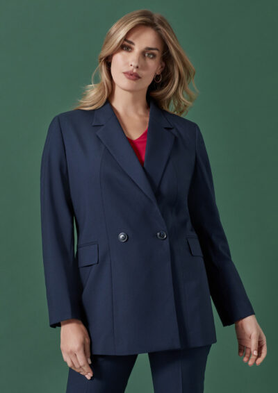 Womens Renew Double Breasted Longline Jacket 25 Womens Renew Double Breasted Longline Jacket - Image 9