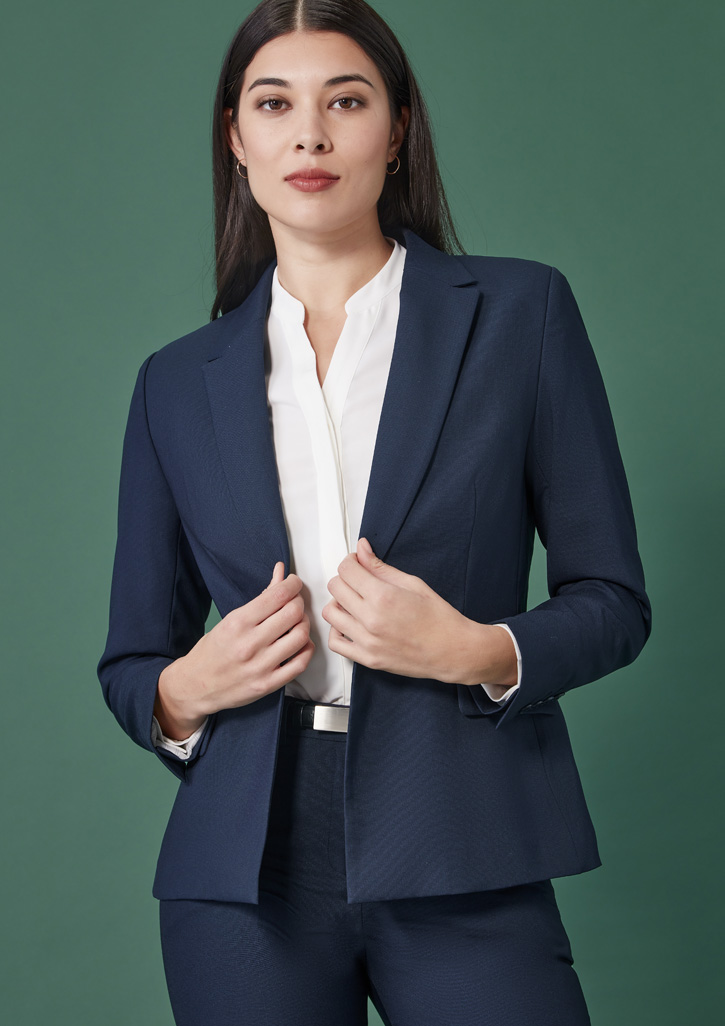 Womens Renew Single Button Mid Length Jacket 4 Womens Renew Single Button Mid Length Jacket - Image 2