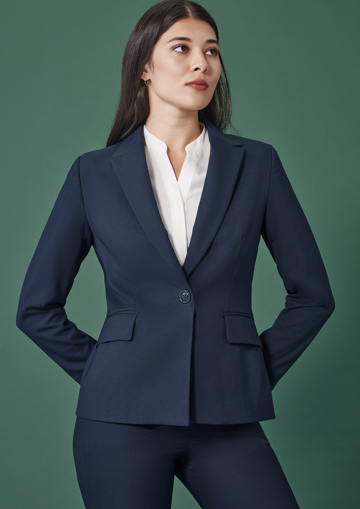 Womens Renew Single Button Mid Length Jacket 5 Womens Renew Single Button Mid Length Jacket - Image 3