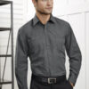 Mens Bondi Long Sleeve Shirt 2 S306ML Talent Charcoal 01 TJ8M9VQ 8