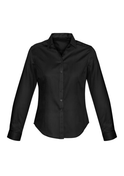 Ladies Dalton Long Sleeve Shirt - Image 7