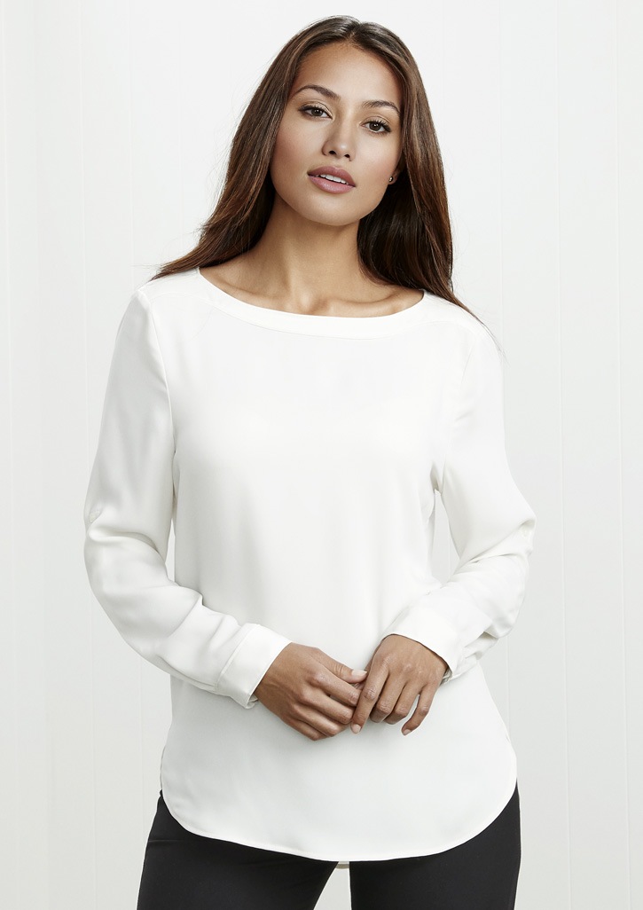 Womens Madison Boatneck Top 12 Womens Madison Boatneck Top - Image 10