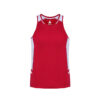 Mens Renegade Singlet 2 SG702M Product RedWhite 01 TeLBLjO 8