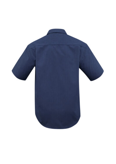 Mens Micro Check Short Sleeve Shirt 13 Mens Micro Check Short Sleeve Shirt - Image 5