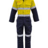 Mens Orange Flame Overall - Hoop Taped 1 ZC525 bProduct Yellow Navy 01 30fNCnC 10