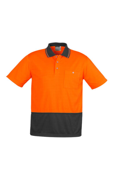 Unisex Hi Vis Basic Short Sleeve Polo 24 Unisex Hi Vis Basic Short Sleeve Polo - Image 9