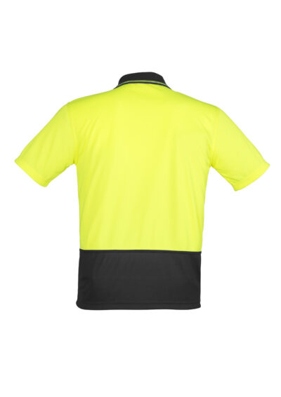 Unisex Hi Vis Basic Short Sleeve Polo 23 Unisex Hi Vis Basic Short Sleeve Polo - Image 8