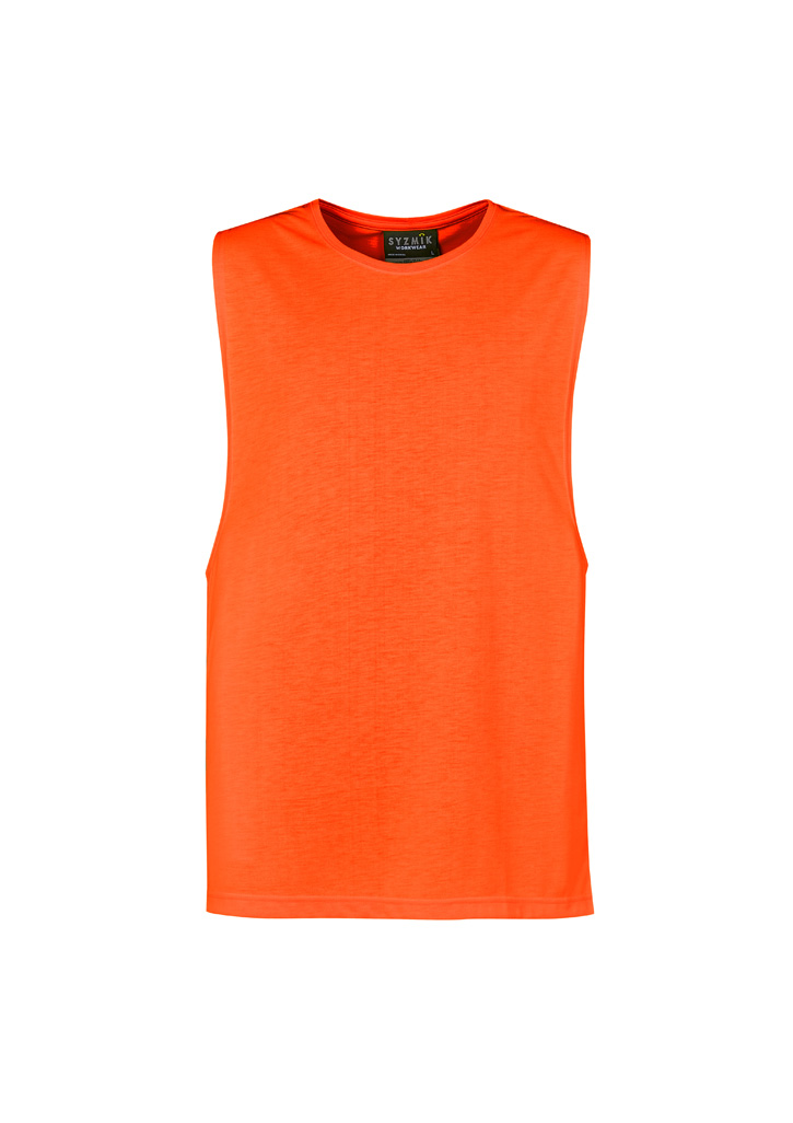 Mens Hi Vis Sleeveless Tee 3 Mens Hi Vis Sleeveless Tee