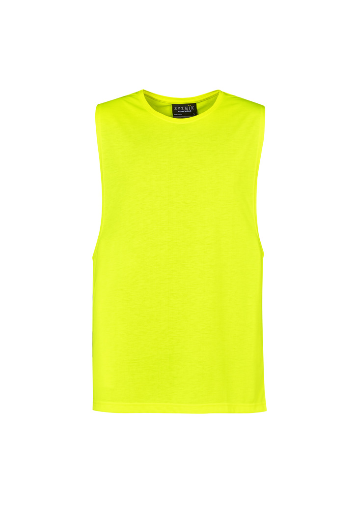 Mens Hi Vis Sleeveless Tee 6 Mens Hi Vis Sleeveless Tee - Image 4