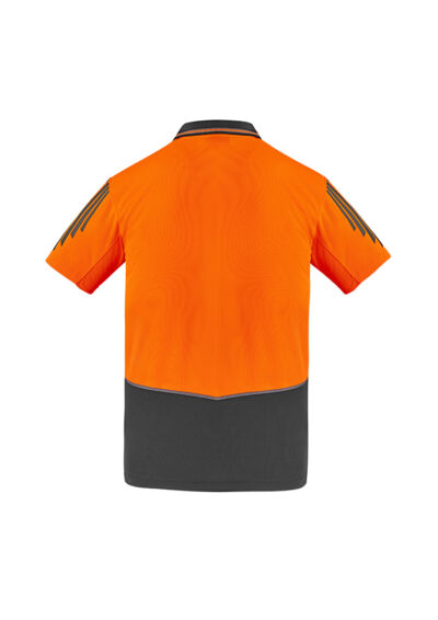 Mens Hi Vis Flux Short Sleeve Polo - Image 6