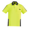Mens Hi Vis Komodo Short Sleeve Polo 1 ZH320 bProduct Yellow Black 01 5KqZQBV 11