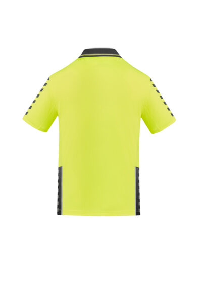 Mens Hi Vis Komodo Short Sleeve Polo - Image 4