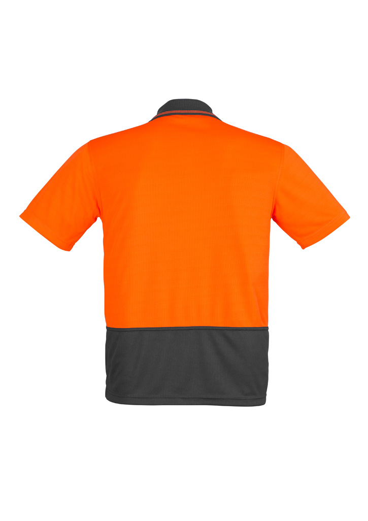 Mens Hi Vis Comfort Back Short Sleeve Polo 10 Mens Hi Vis Comfort Back Short Sleeve Polo - Image 8