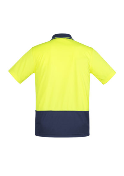 Mens Hi Vis Comfort Back Short Sleeve Polo 13 Mens Hi Vis Comfort Back Short Sleeve Polo - Image 4